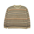 Cavori Diamond Pattern Knit Sweater L