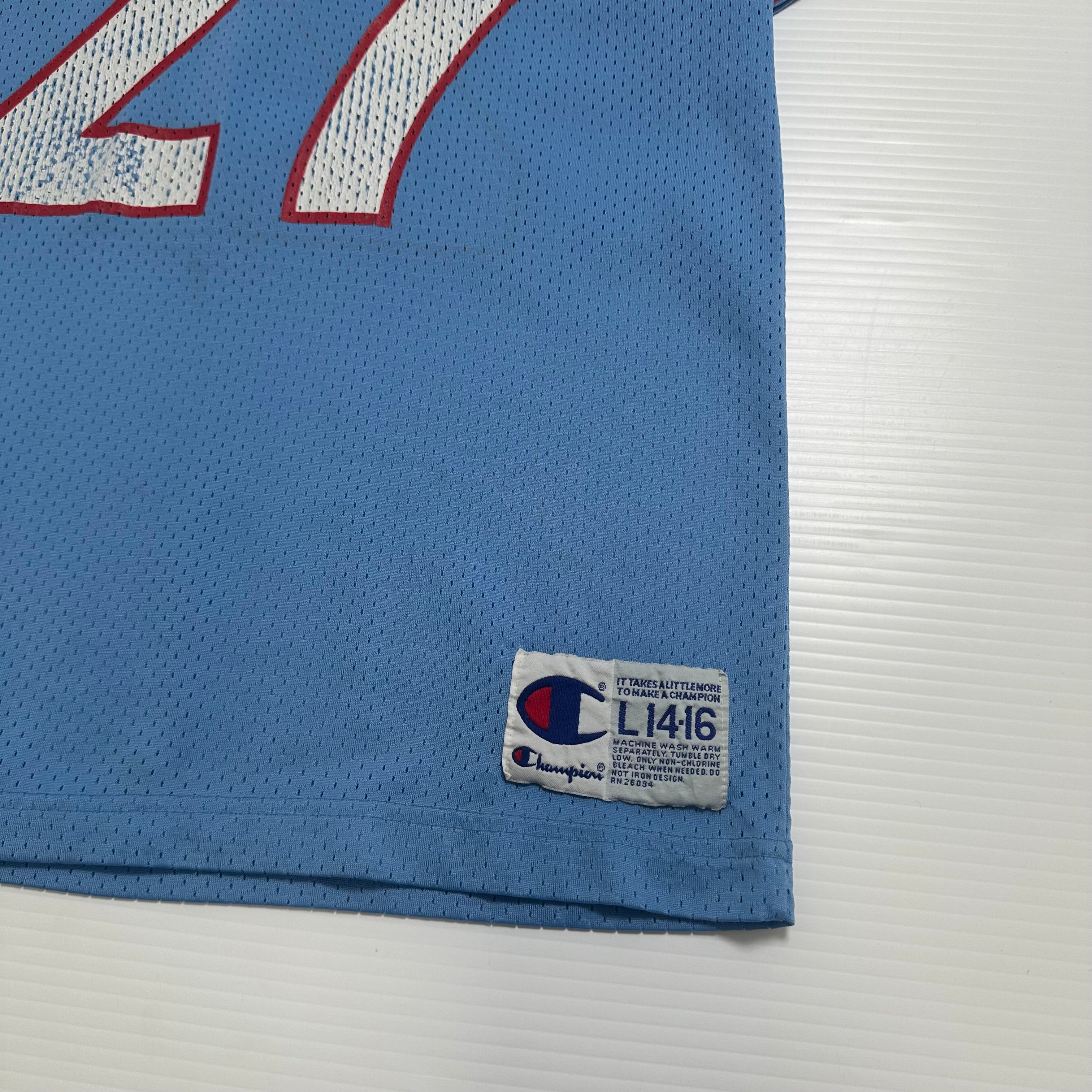 Vintage Champion Houston Oilers George Jersey Youth L