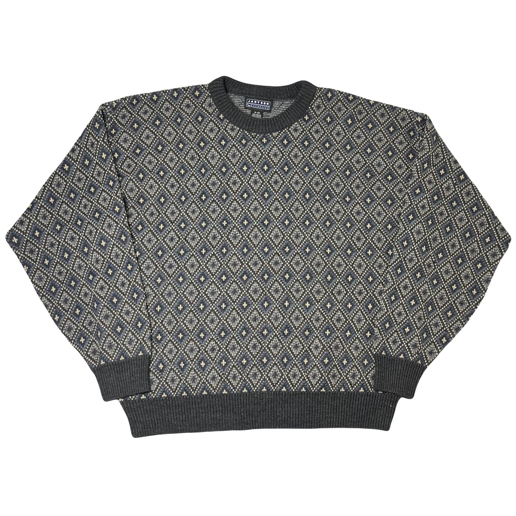 Jantzen Classics Diamond Pattern Knit Sweater XL