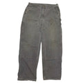 Carhartt Grey Double Knee Denim 36x32 0613