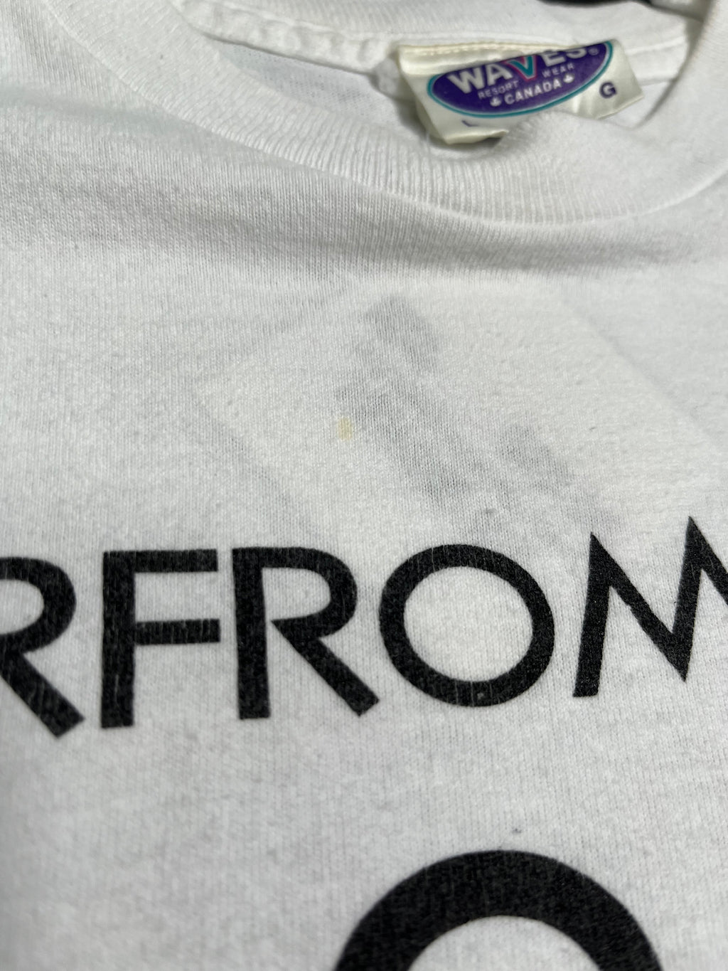 Vintage Farfromnormal Stickman Graphic Tee L