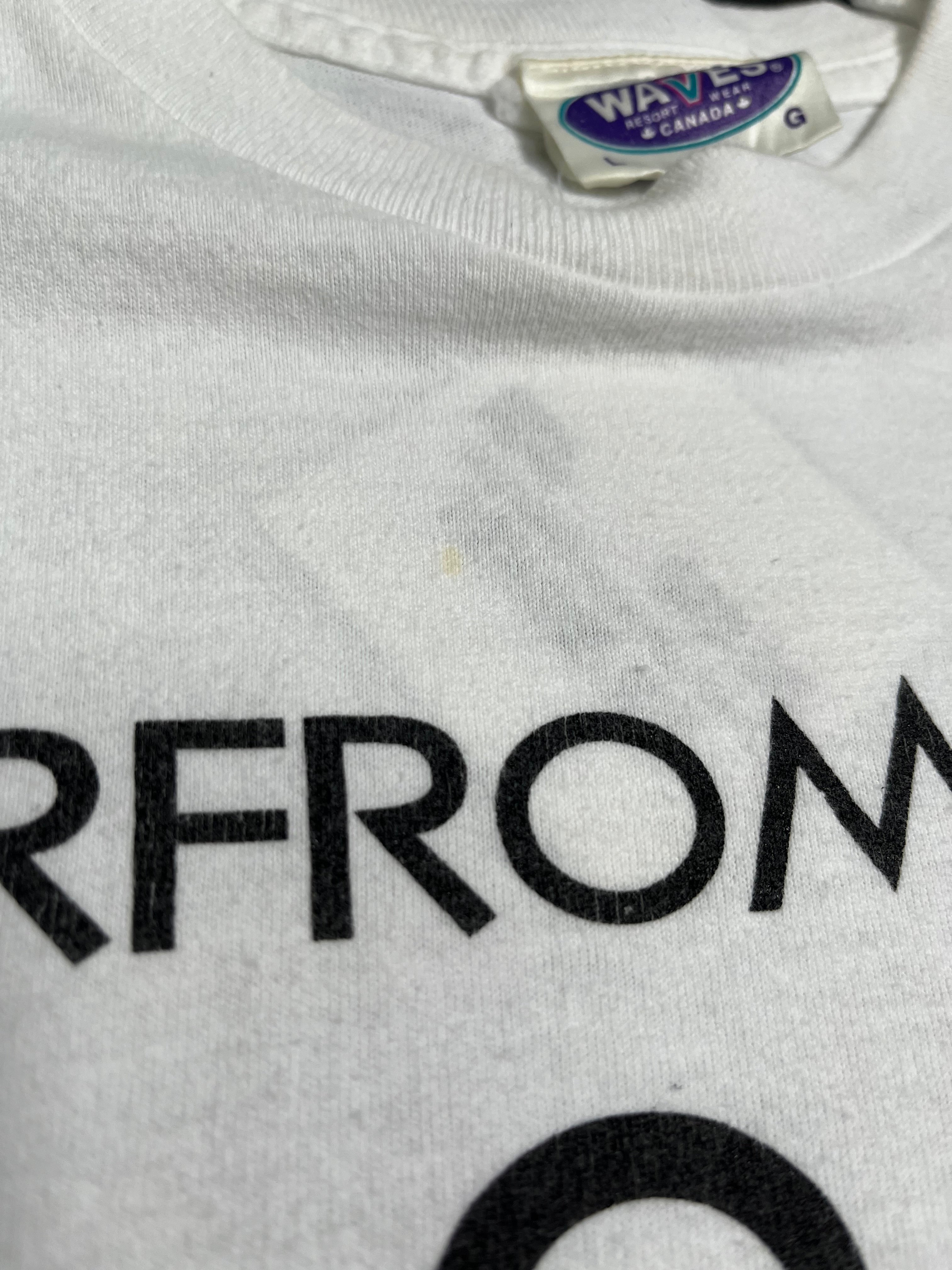 Vintage Farfromnormal Stickman Graphic Tee L