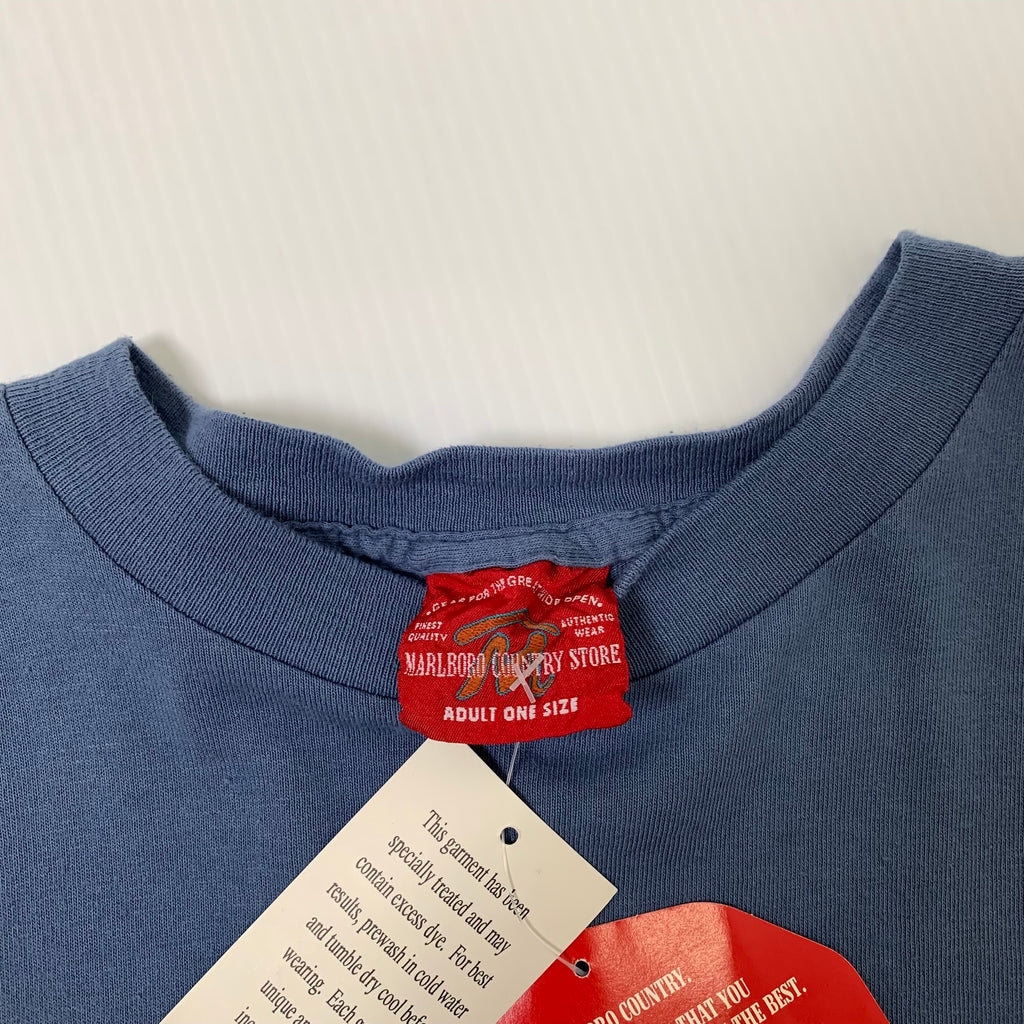 Vintage Marlboro Country Store Cowboy Boots Tee XL