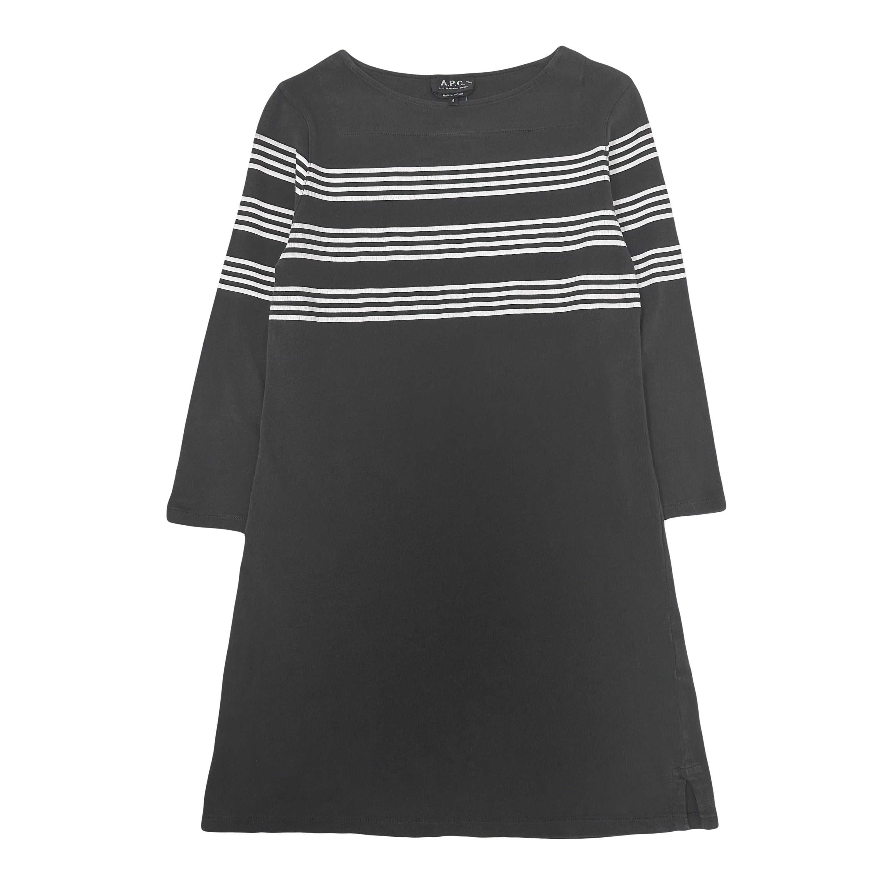A.P.C. Rue Madame Paris Striped Dress S