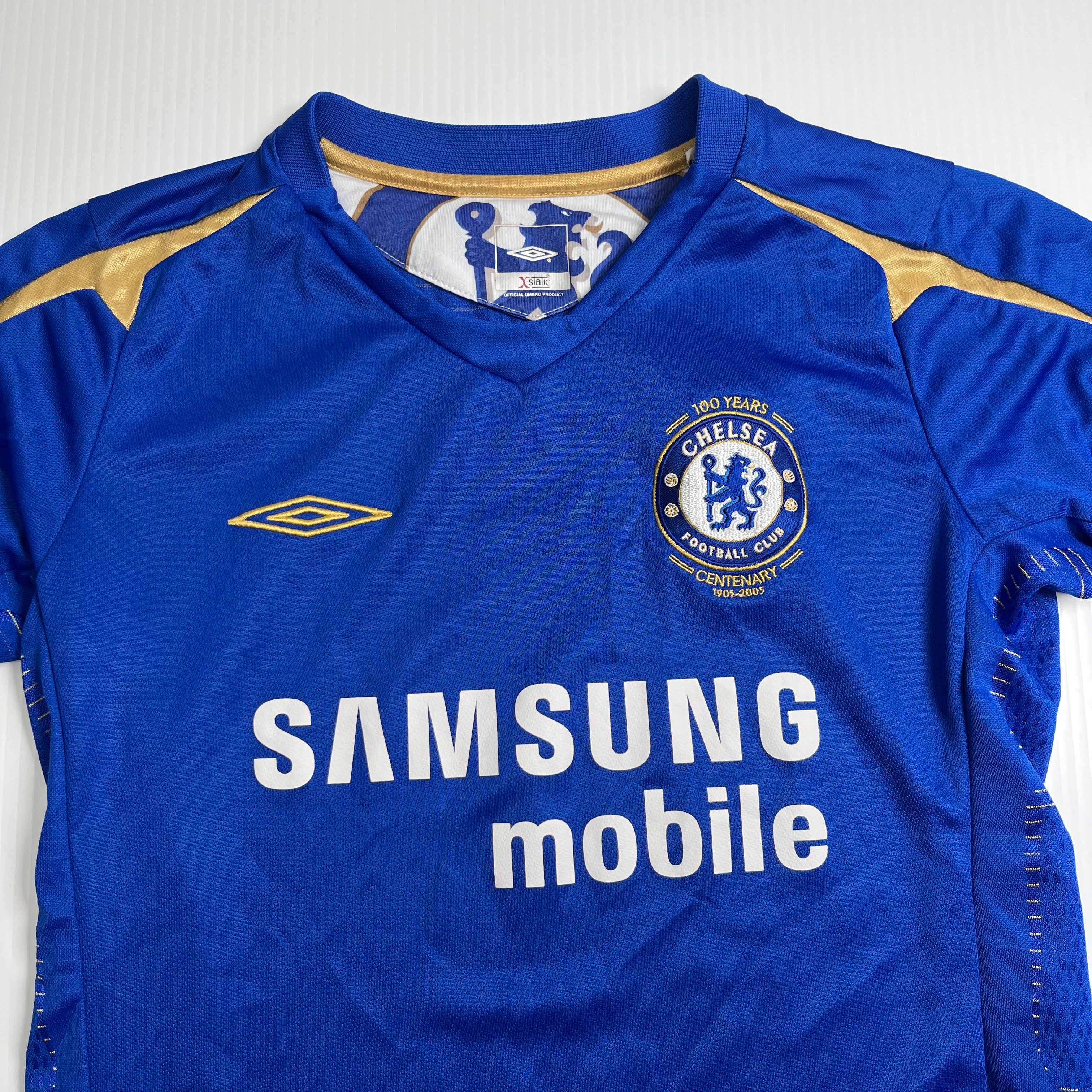 2005-06 Umbro Chelsea FC Home Kit Women's XS