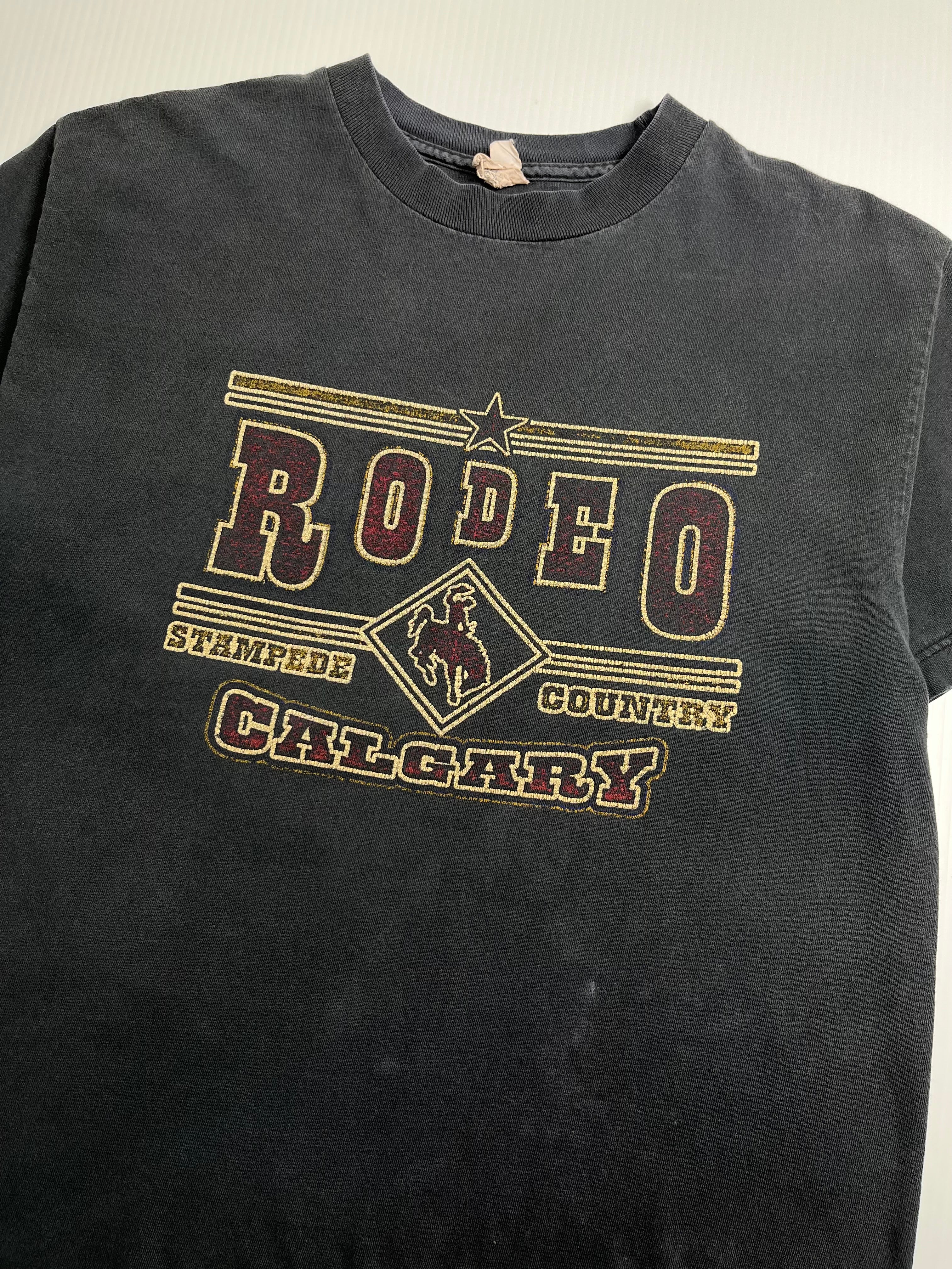 Vintage Calgary Stampede Rodeo Tee M
