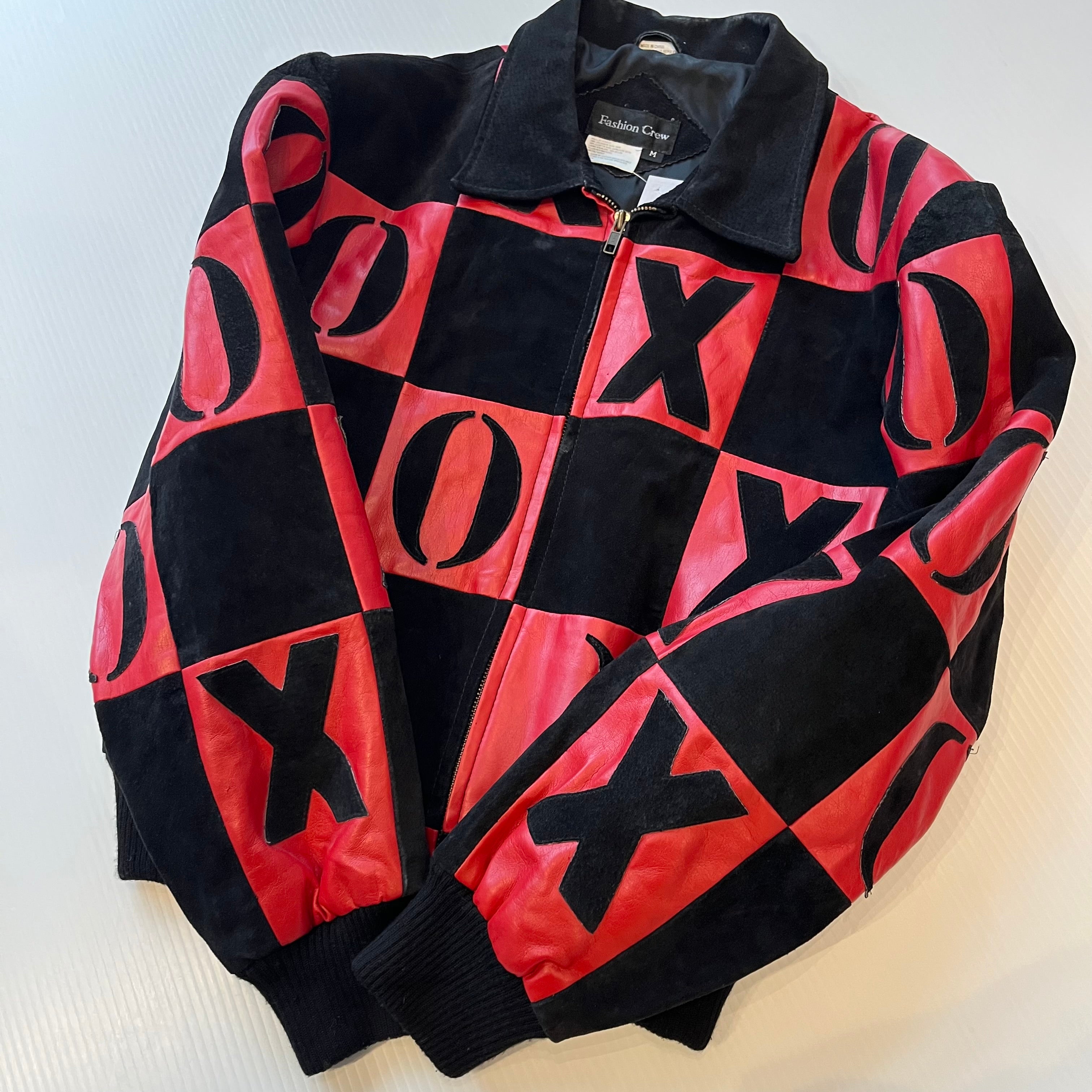 Vintage XOXO Leather Full Zip Jacket Women's M