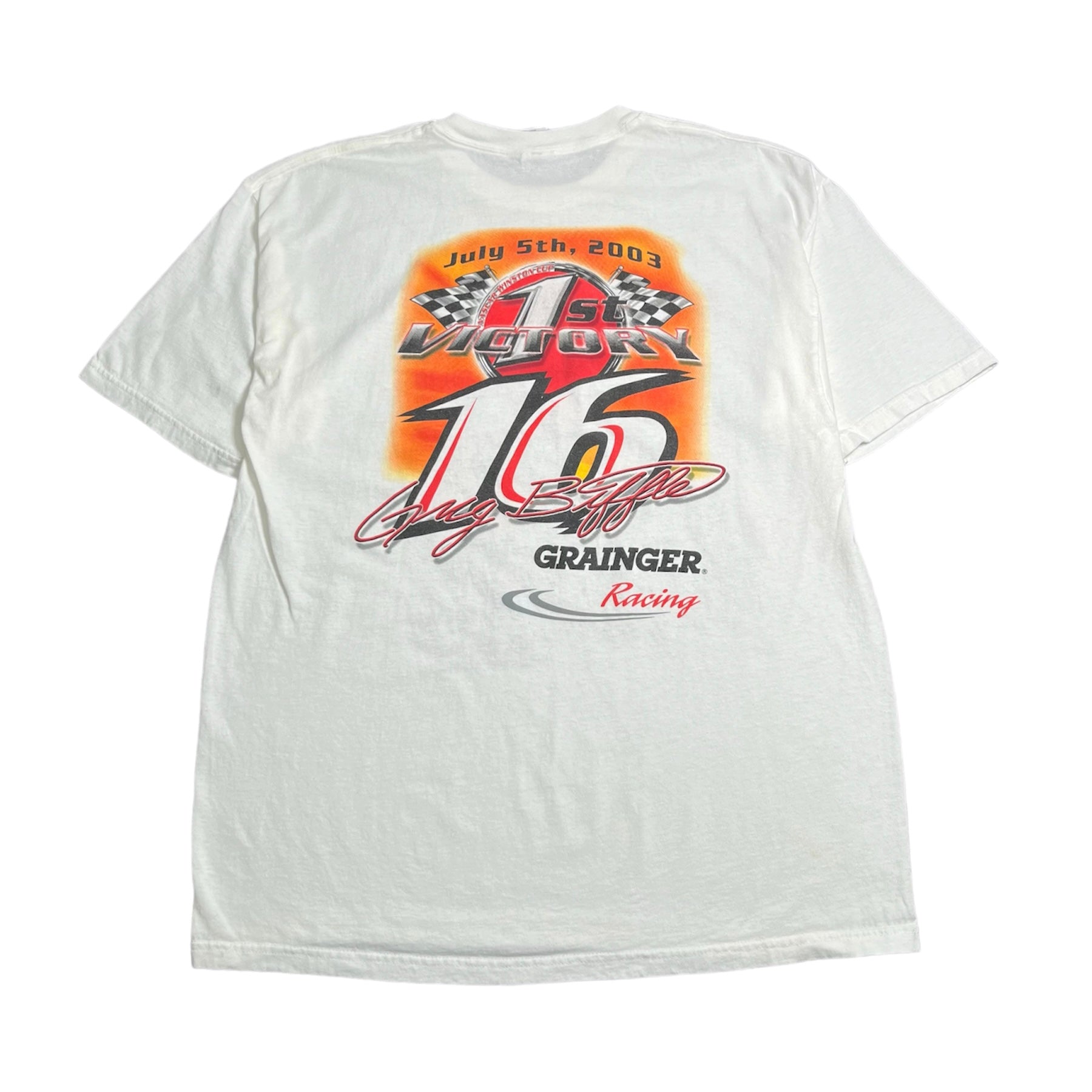 2003 Greg Biffle NASCAR 1st Victory Tee XL