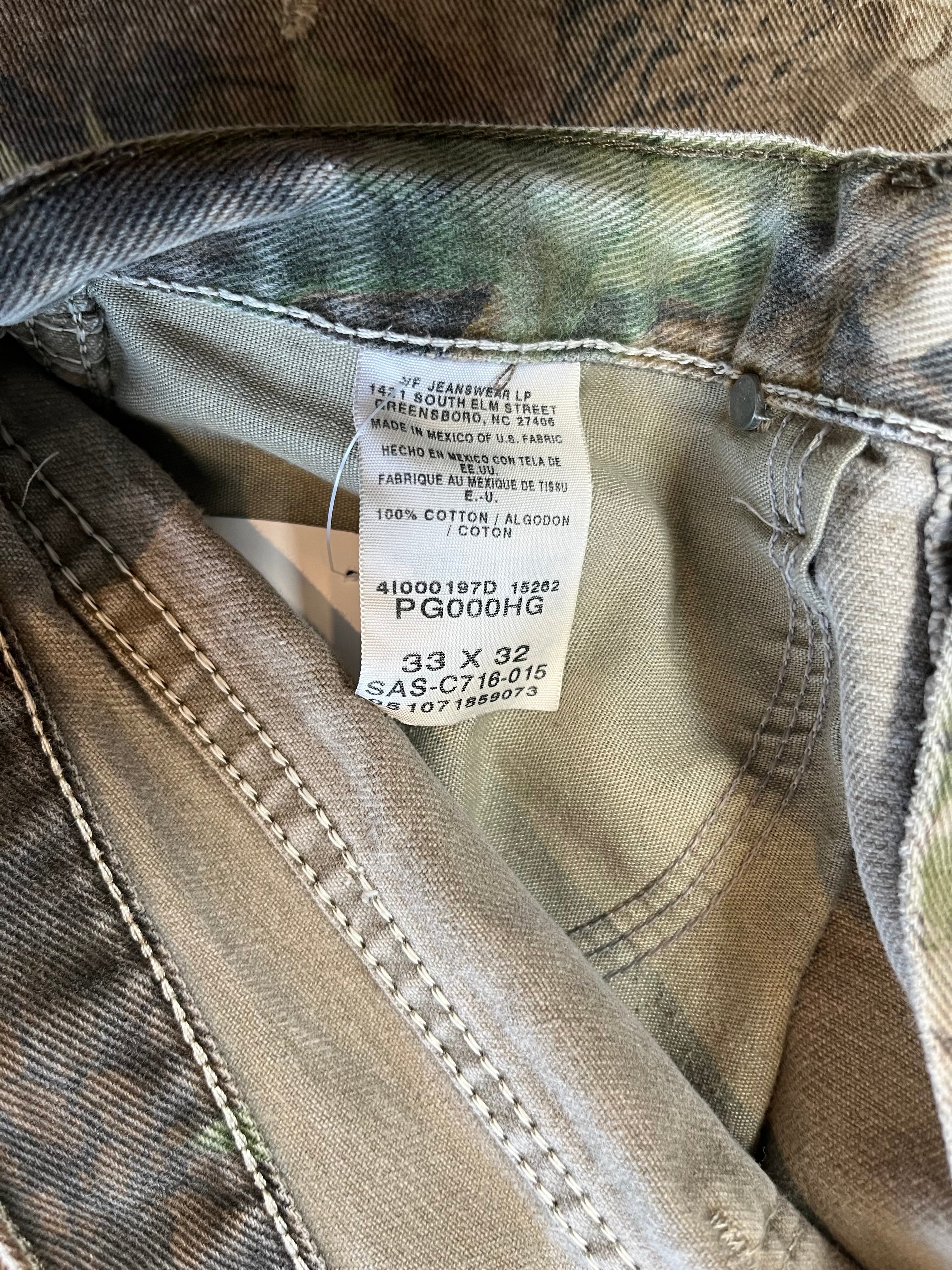 Vintage Pro Gear Real Tree Camo Denim 33