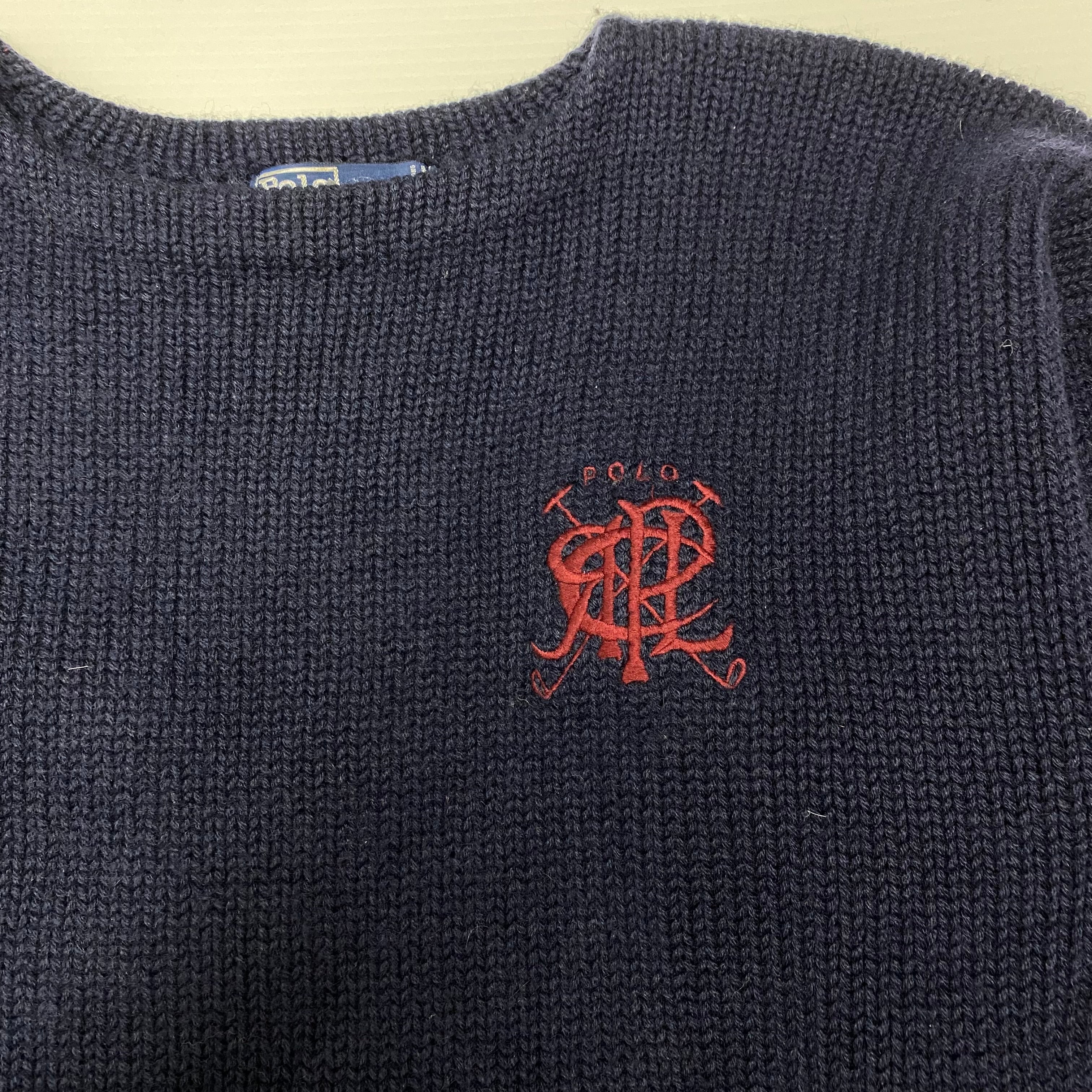 Polo RL Knit Sweater L