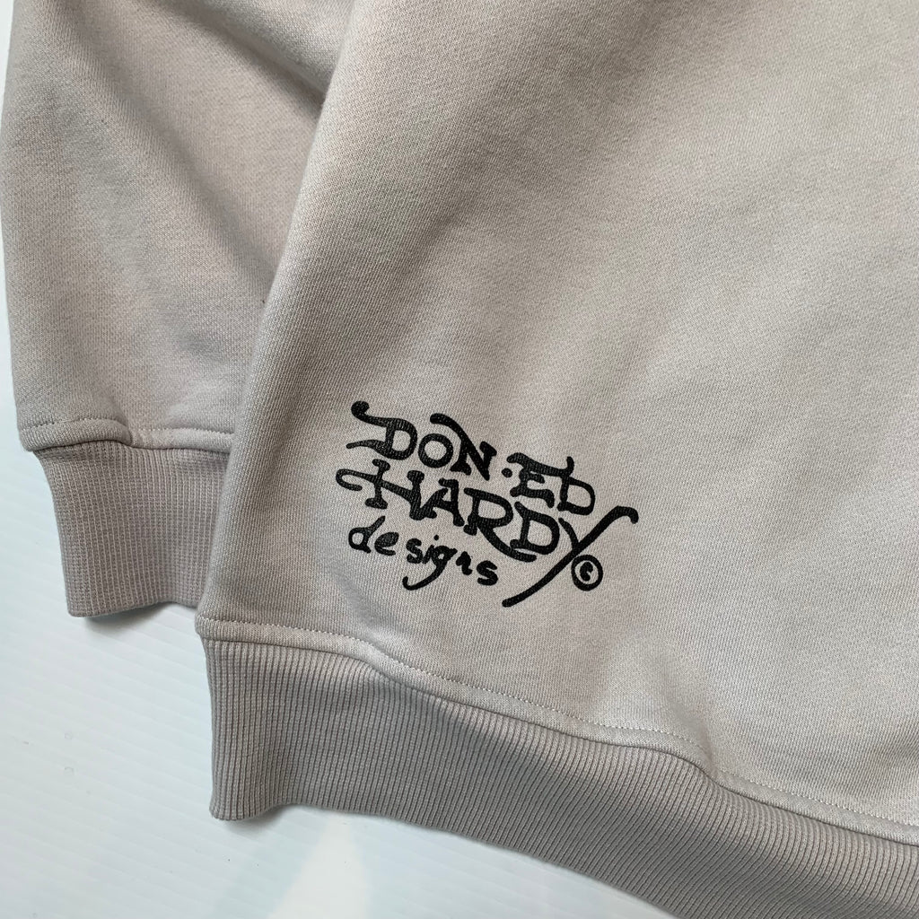 Y2K Ed Hardy Death Or Glory Zip Hoodie XL