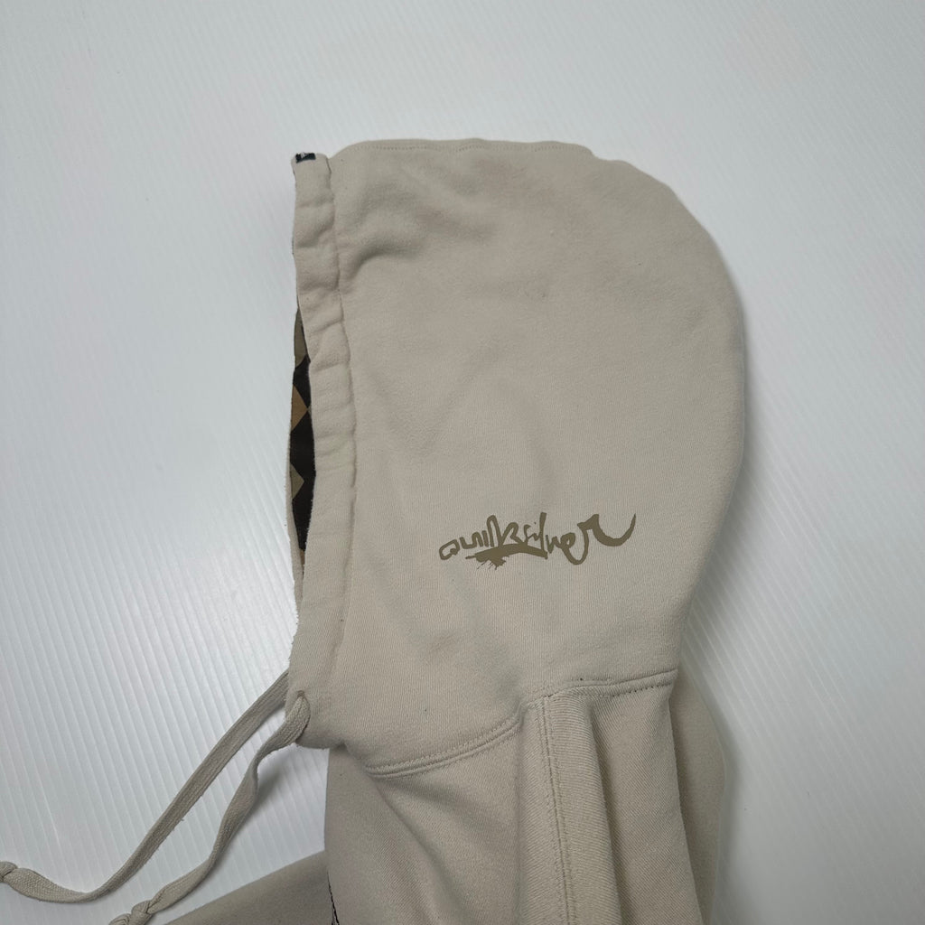 Y2K Quiksilver Graphic Hoodie L