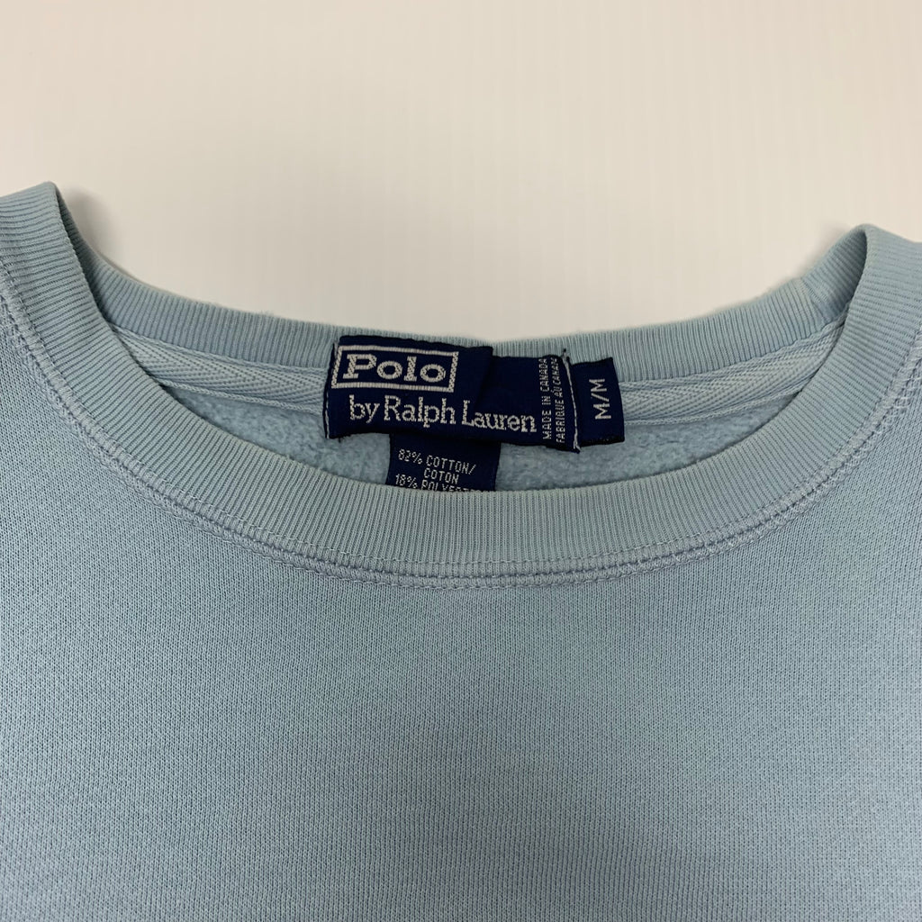Baby Blue Polo Crewneck M