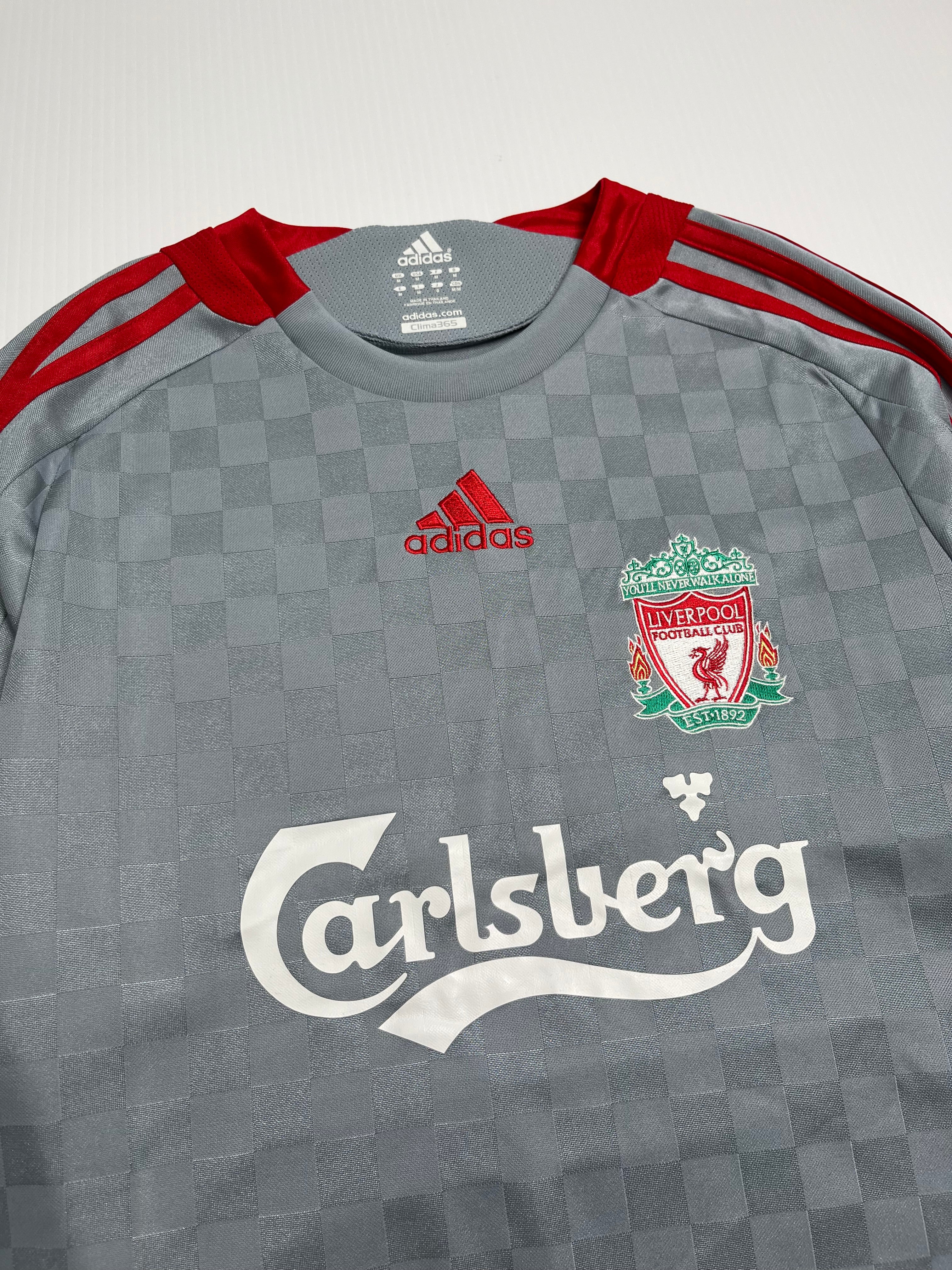2008-09 Liverpool FC Adidas Away Jersey M