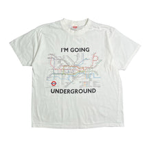 Load image into Gallery viewer, Vintage London Going Underground Tee L
