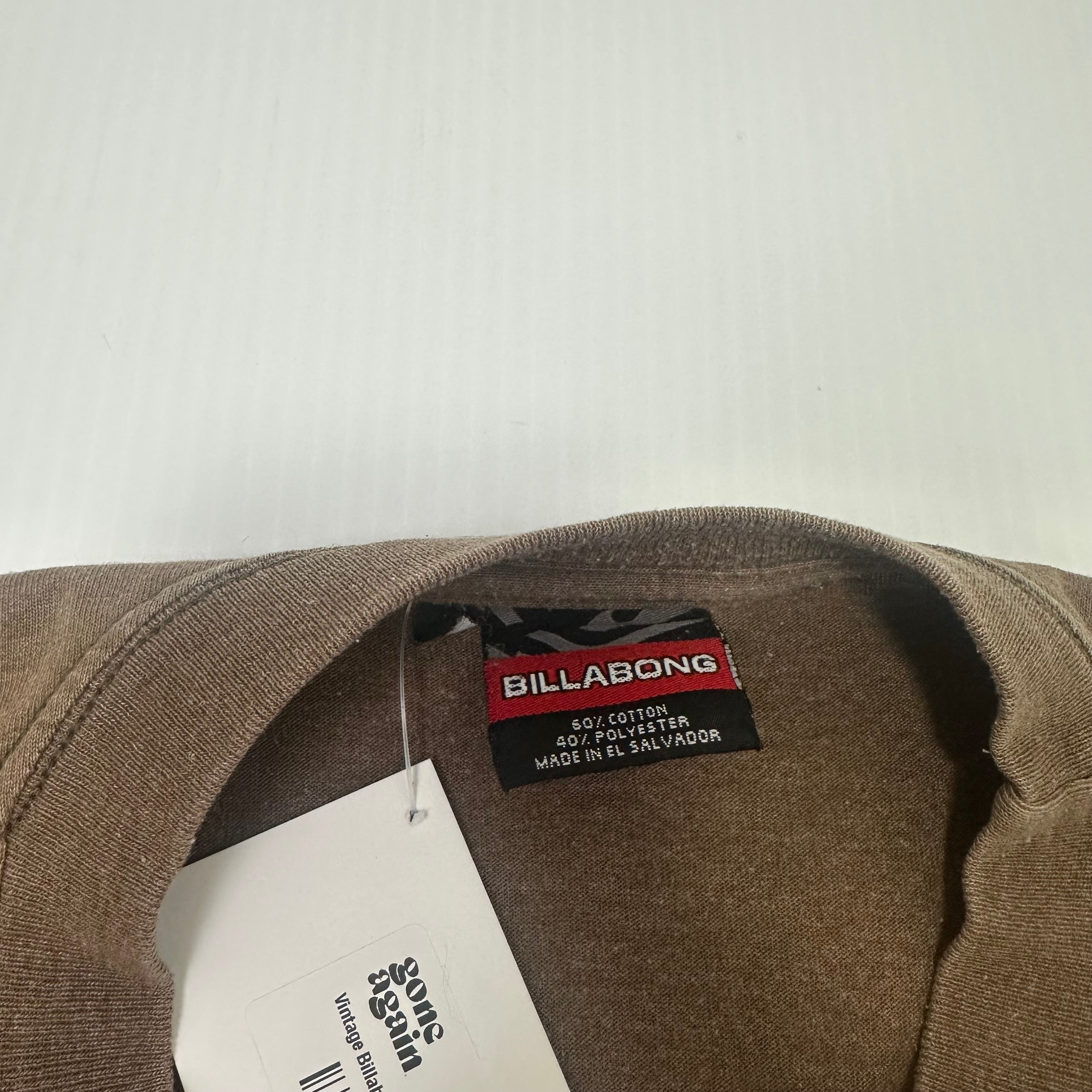 Vintage Billabong Surf Superman Graphic Tee L