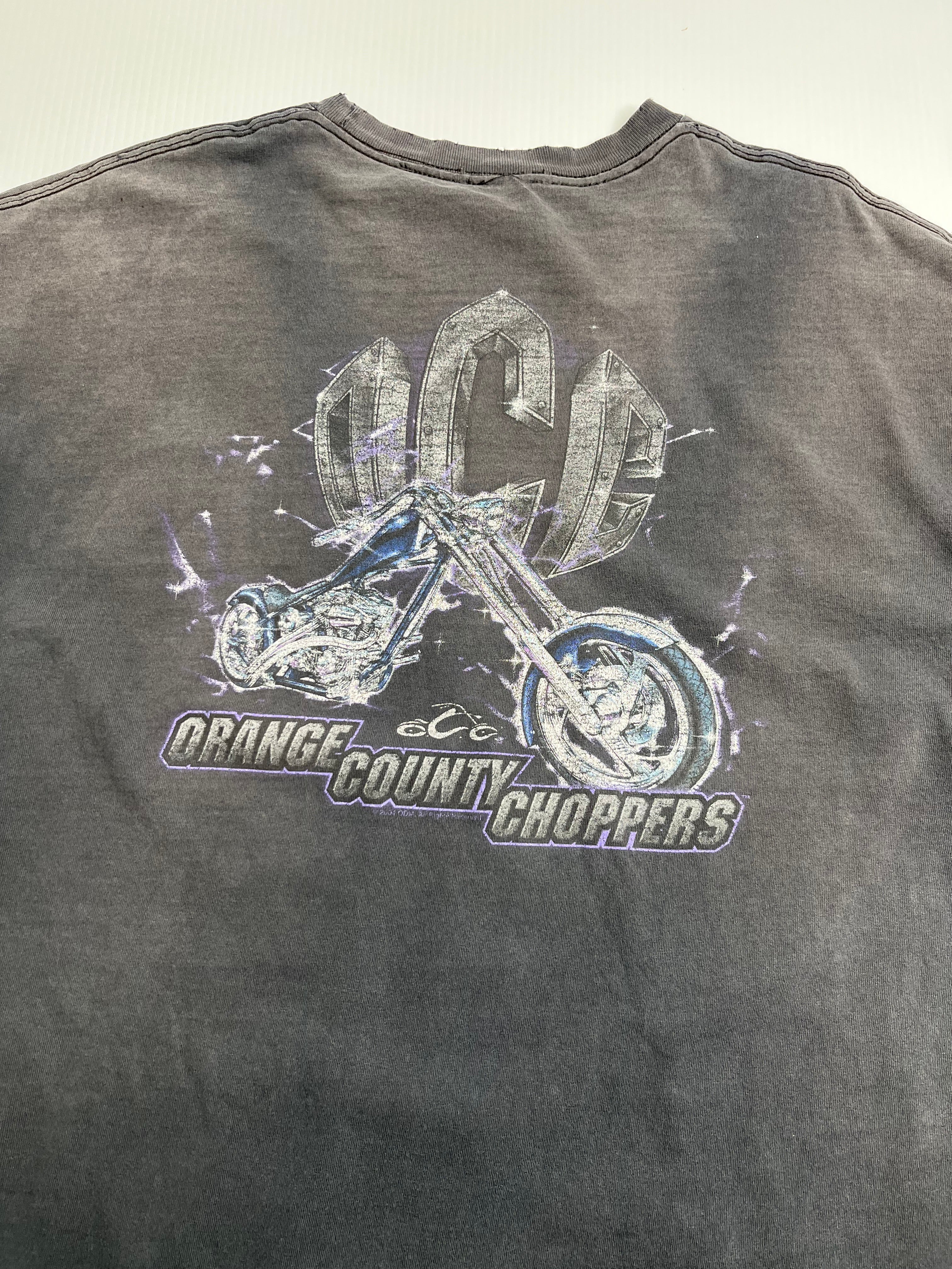 2001 Orange County Choppers Distressed Tee XL