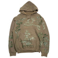90s Nike Reworked Custom Mid Check Hoodie S