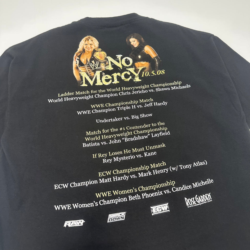 2008 WWE No Mercy Wrestling Tee XL