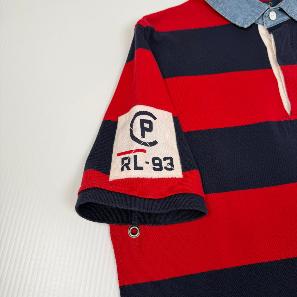 Polo Ralph Lauren RL-93 Sailing Striped Polo Shirt S
