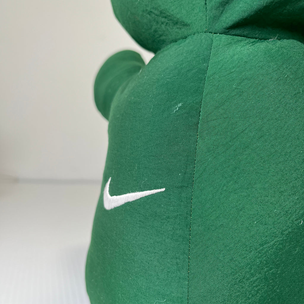 Rework Nike Swoosh Nylon Teddy Bear