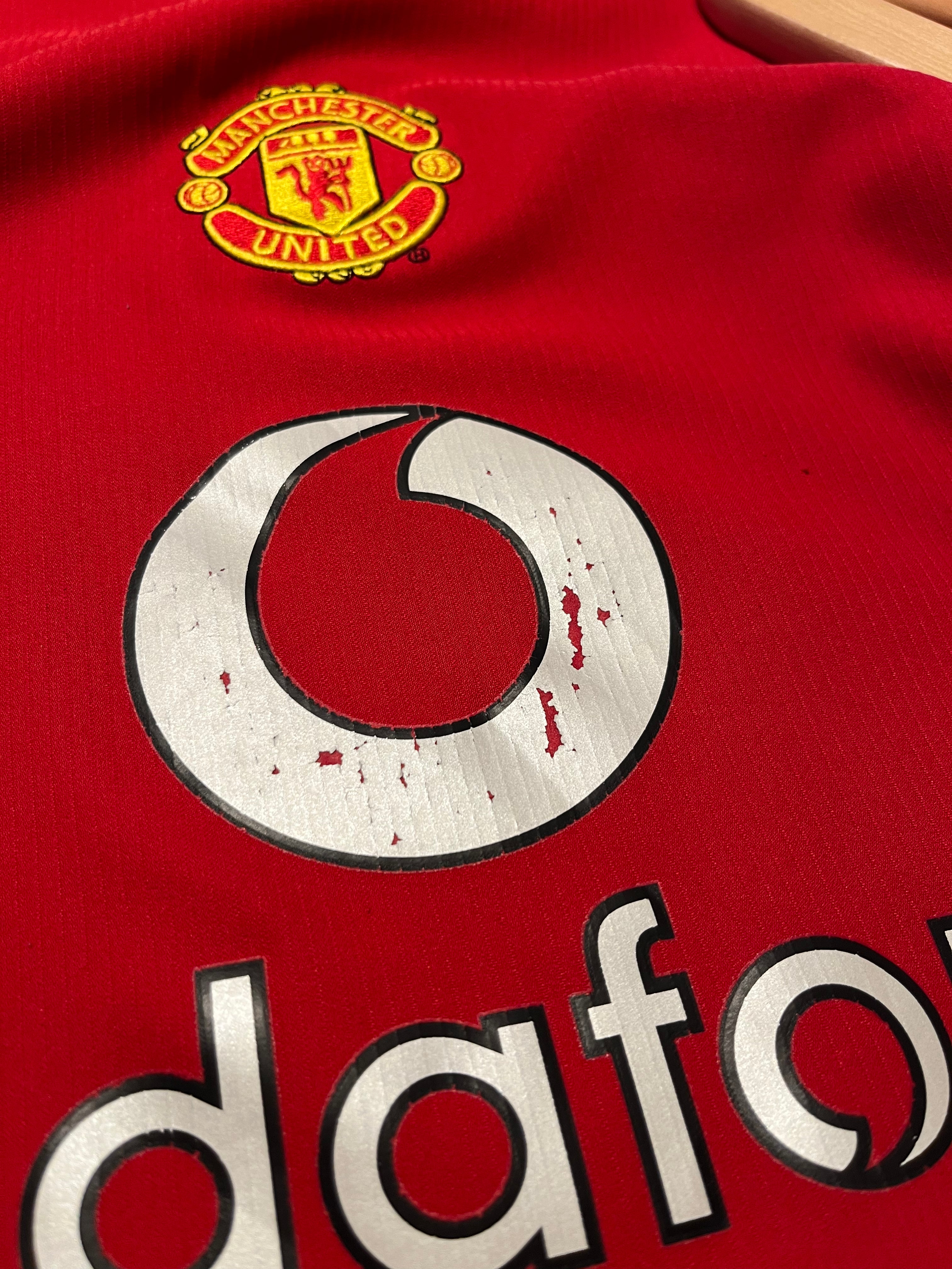 2002-03 Manchester United Nike Football Kit XL