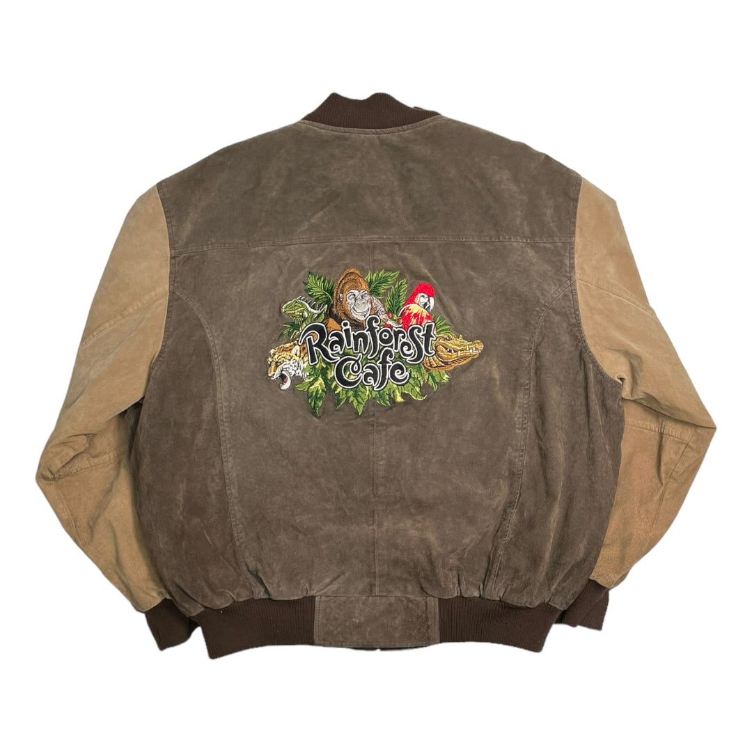 Vintage Rainforest Cafe Varsity Jacket XL
