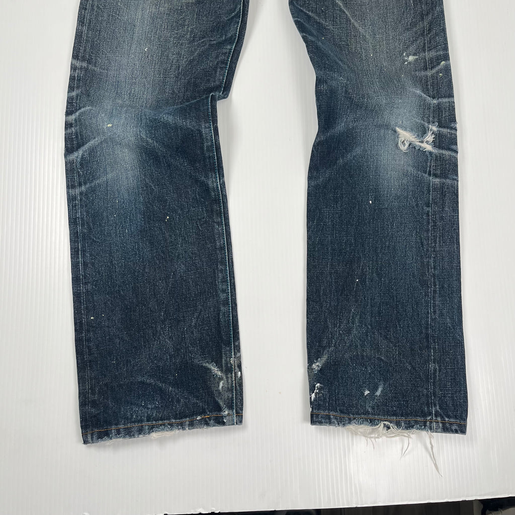 Japan Blue Selvedge Medium Wash Denim 31