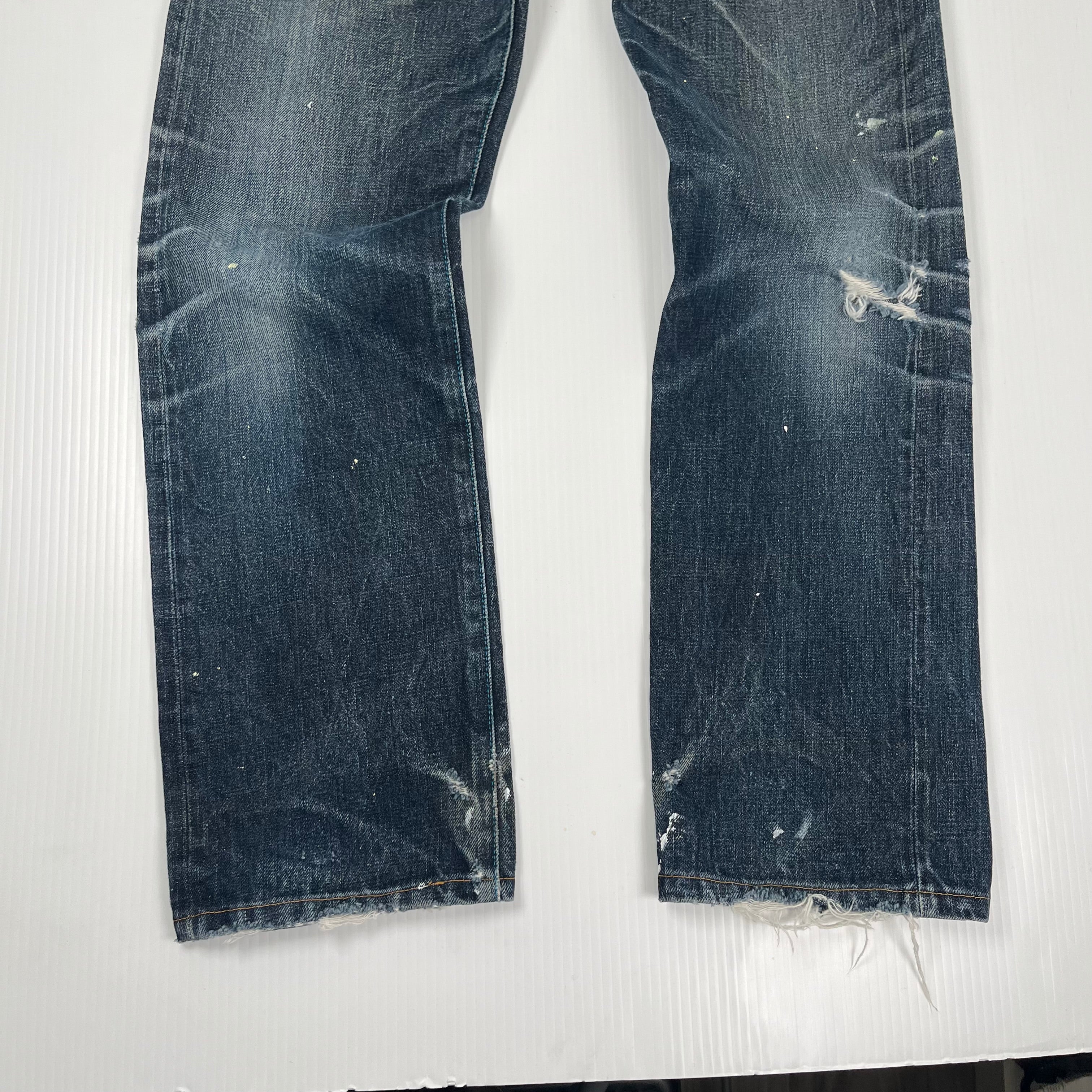 Japan Blue Selvedge Medium Wash Denim 31