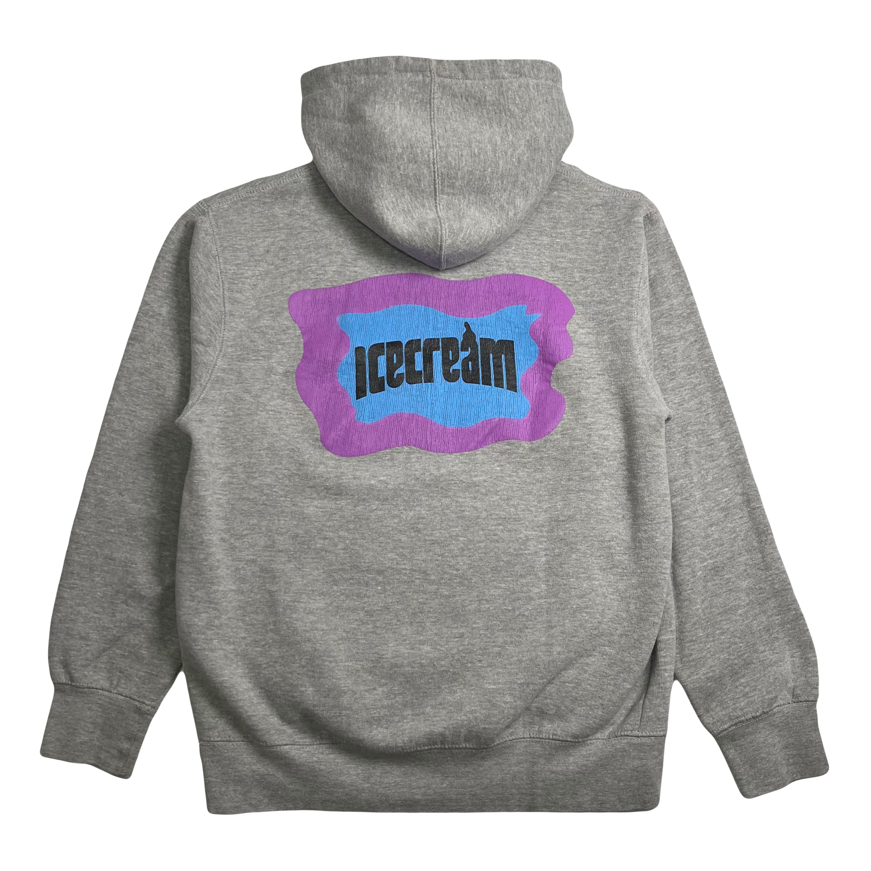 Y2K Ice Cream Characters Graphic Hoodie S