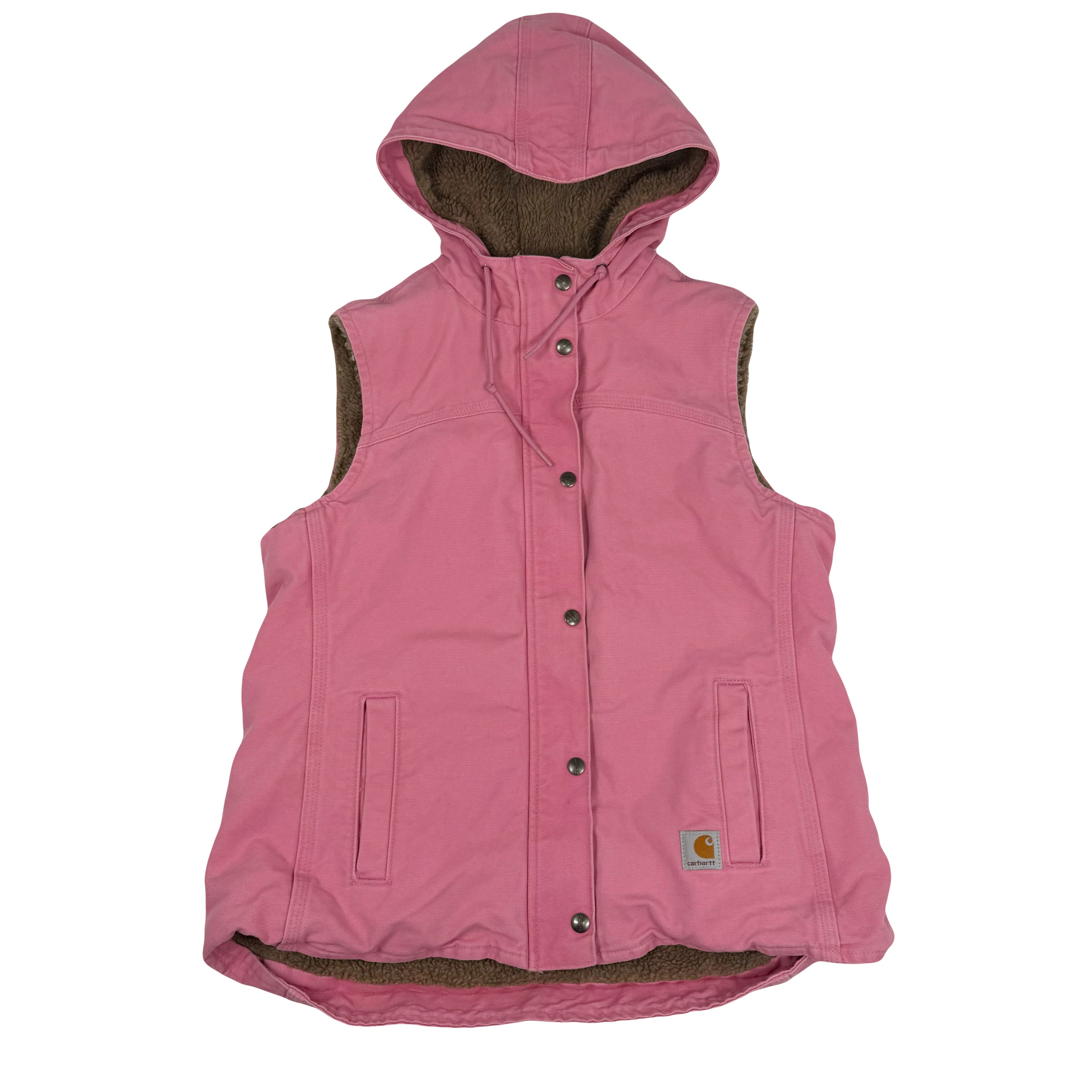 Vintage Carhartt Sherpa Lined Work Vest Women's L