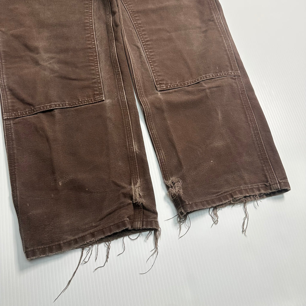 Vintage Carhartt Faded Double Knee Denim 8481 33