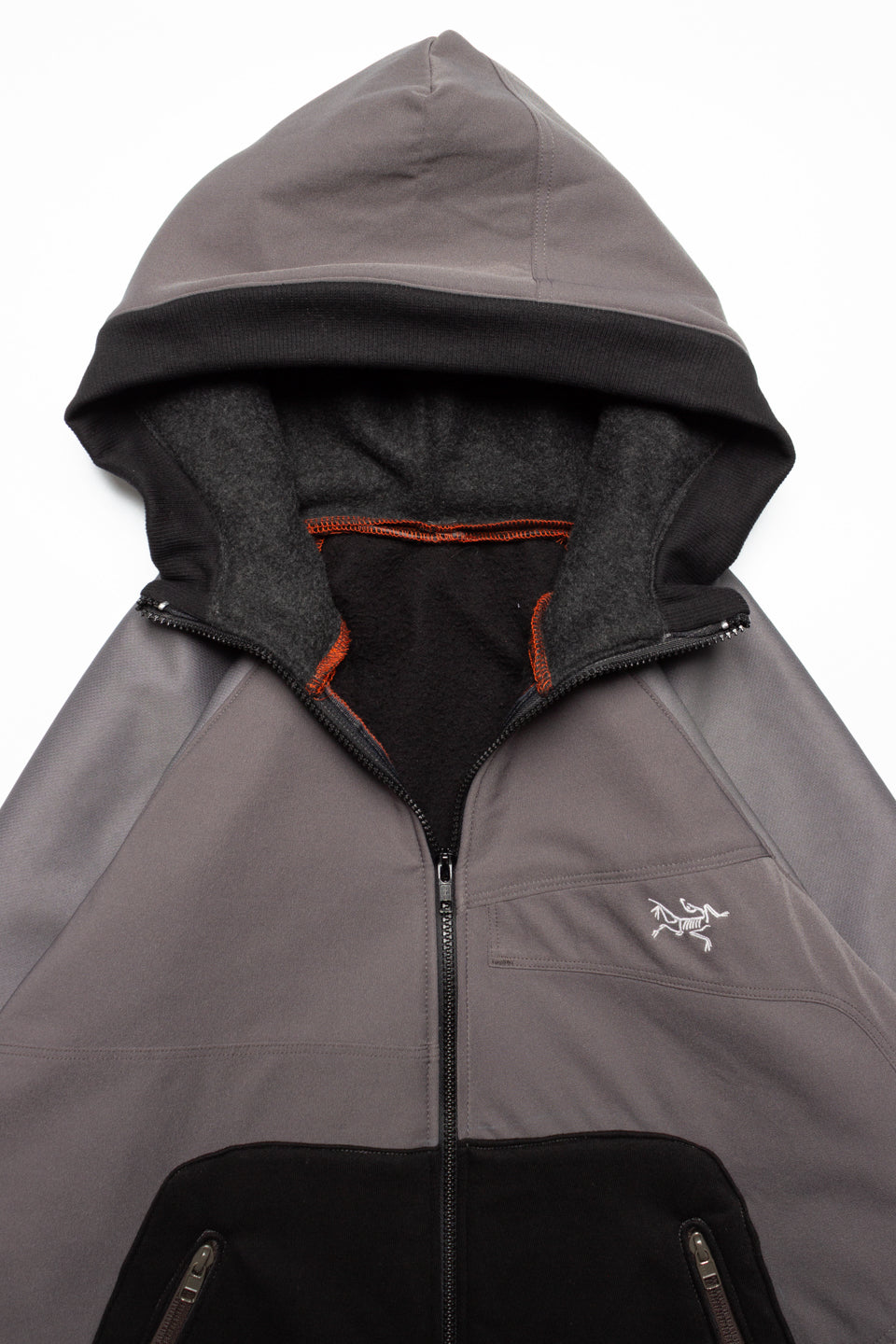 Rework Arc'teryx Two-Tone Zip Hoodie L