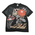 1994 Warner Bros. Tasmanian Devil Basketball Tee L