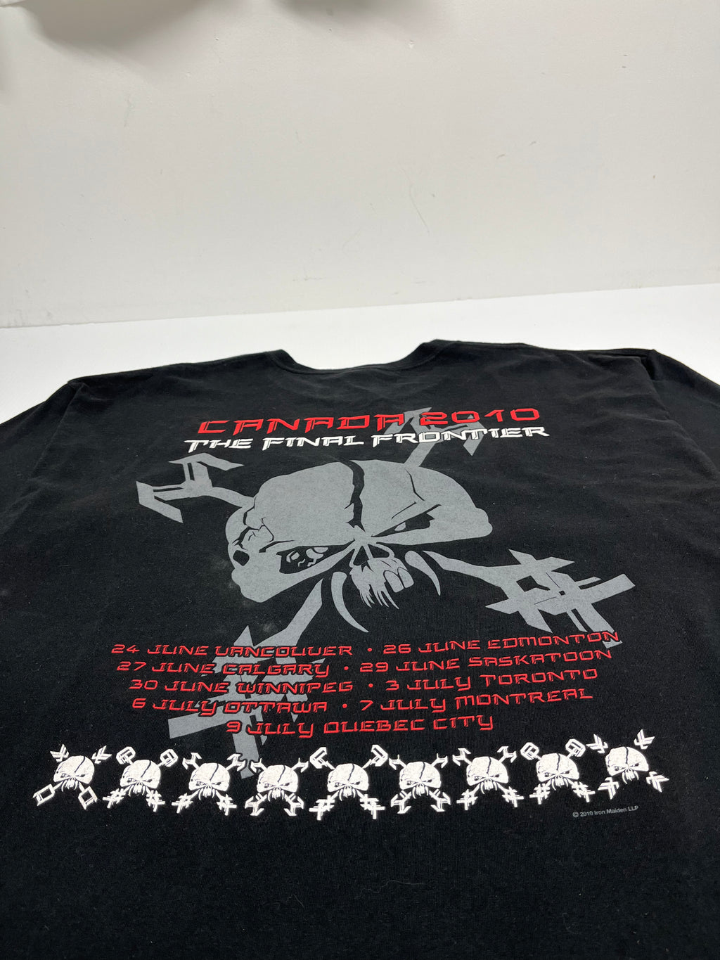 Iron Maiden Final Frontier Tour Tee XXL