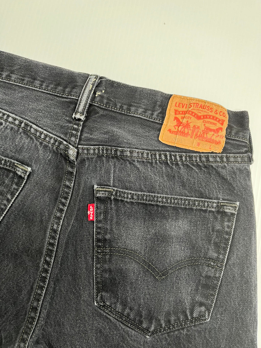 Levi's 501 Black Denim 32