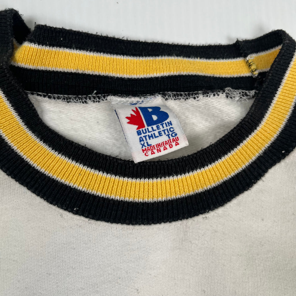 1990 Bulletin Athletic Boston Bruins Crewneck XL