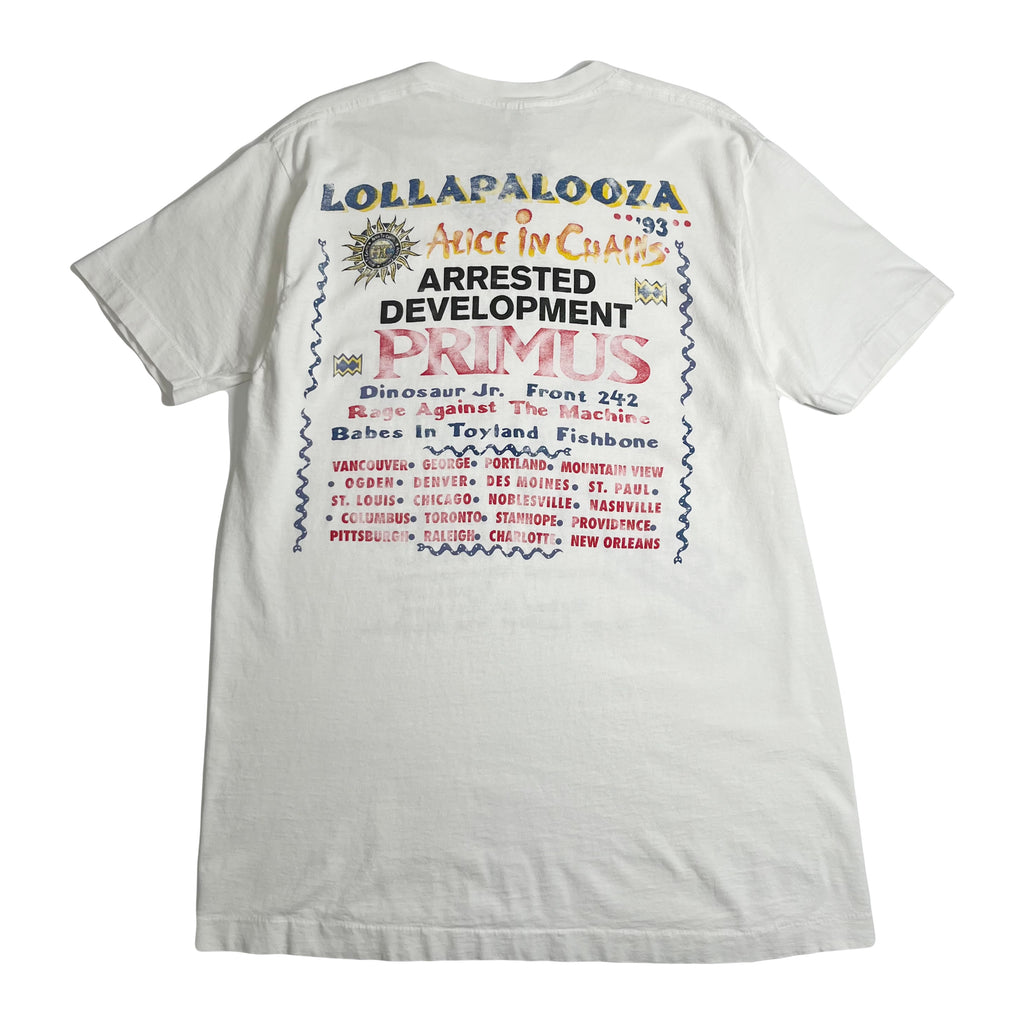 1993 Lollapalooza Music Festival Band Tee XL