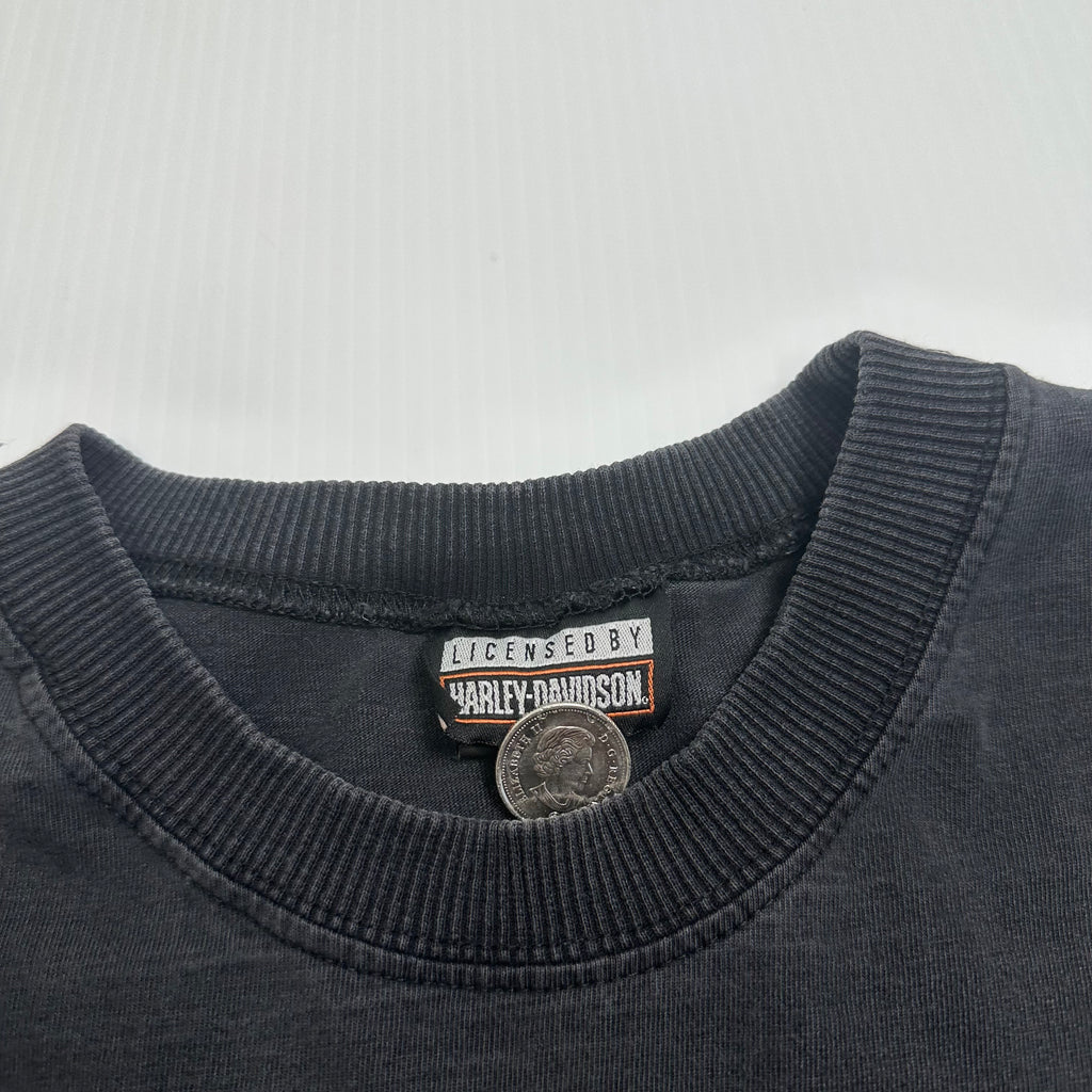 Vintage Harley Davidson Fatboy 24/7 Graphic Tee XL