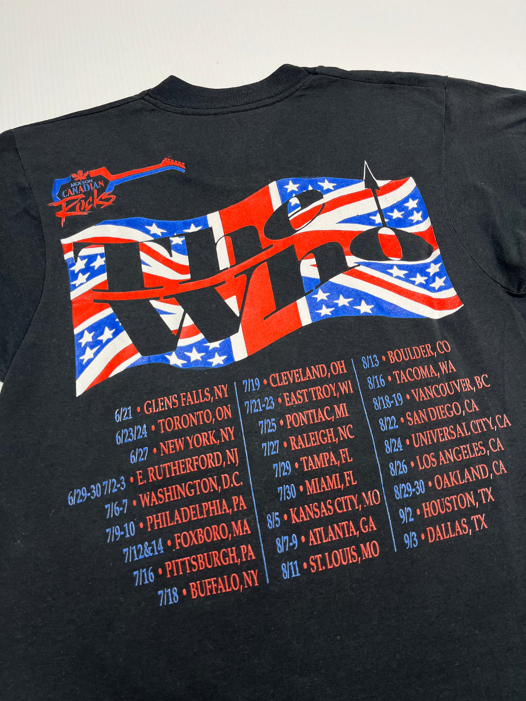 1989 The Who "Tommy" Tour Tee M