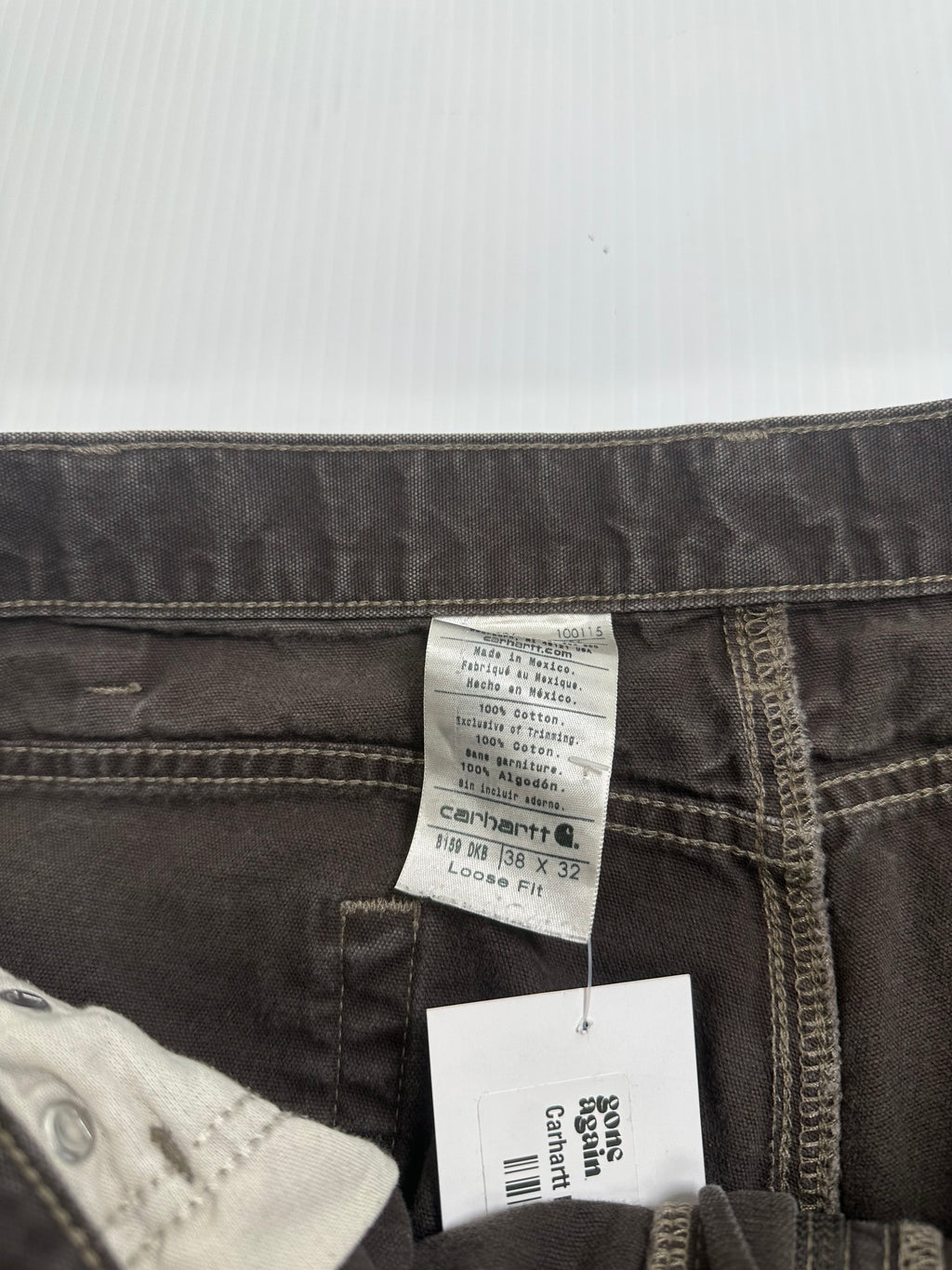Vintage Carhartt Loose Fit Carpenter Denim 38