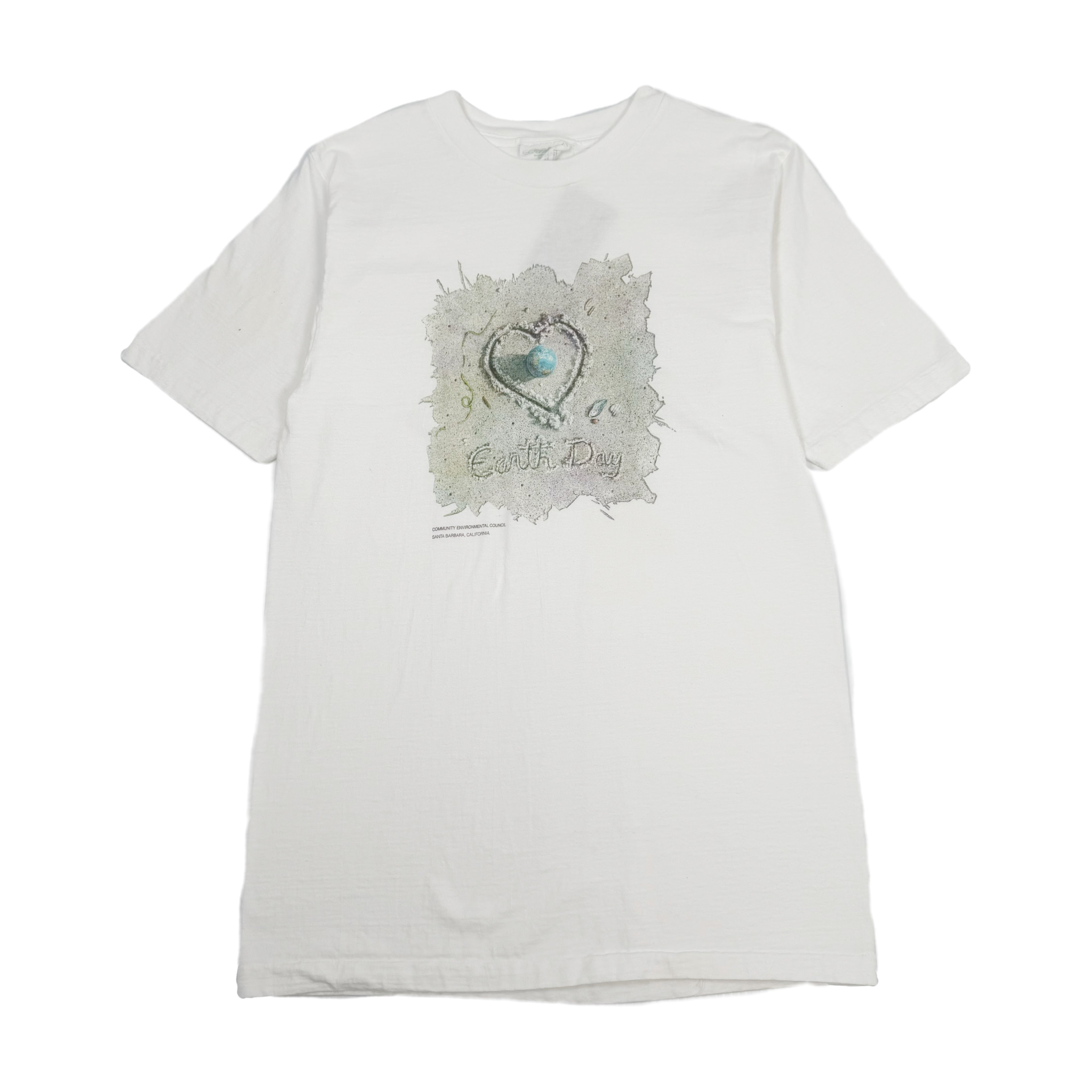 Vintage Earth Day Organic Cotton Tee M