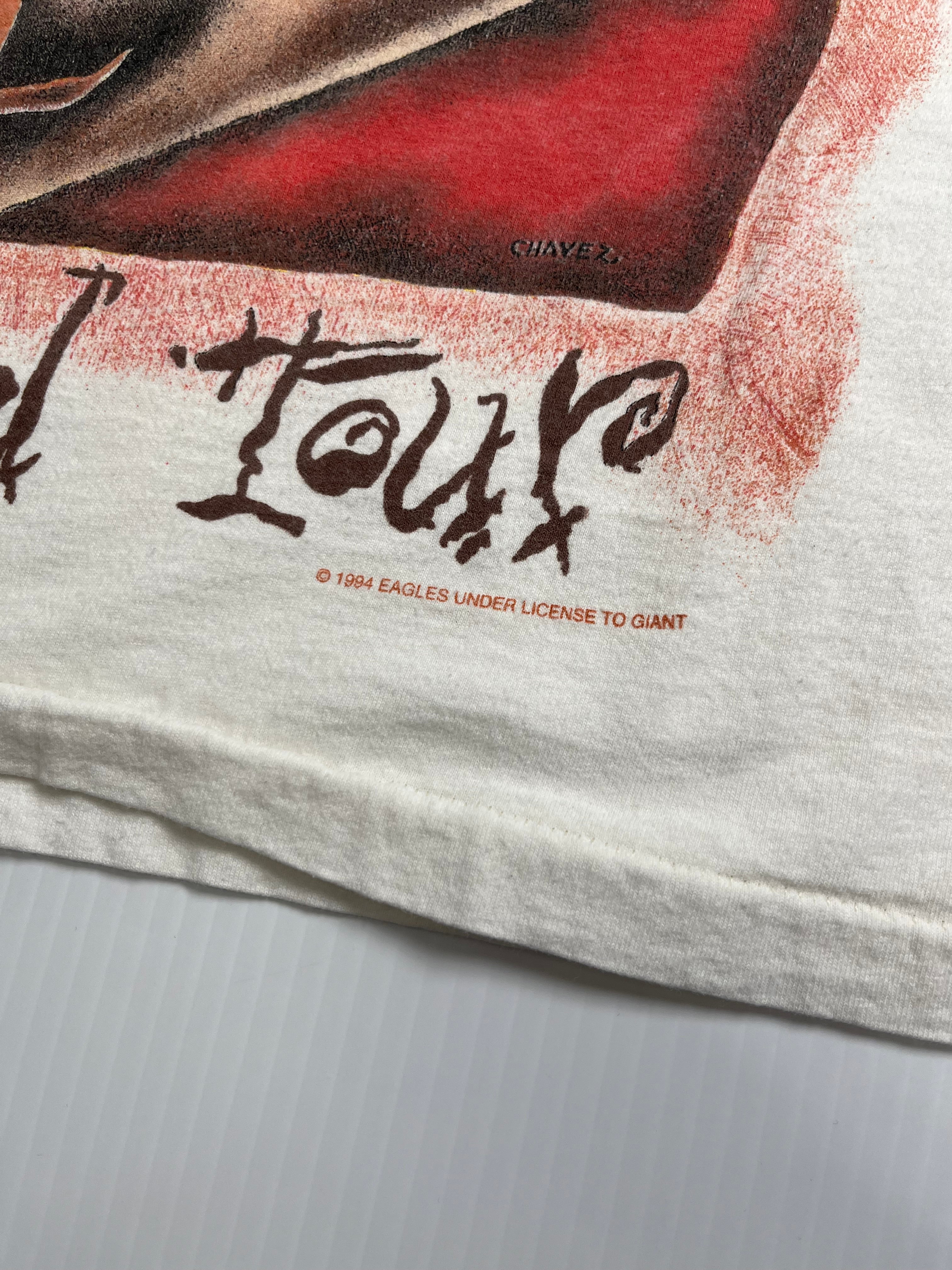 1995 Eagles World Tour Tee L