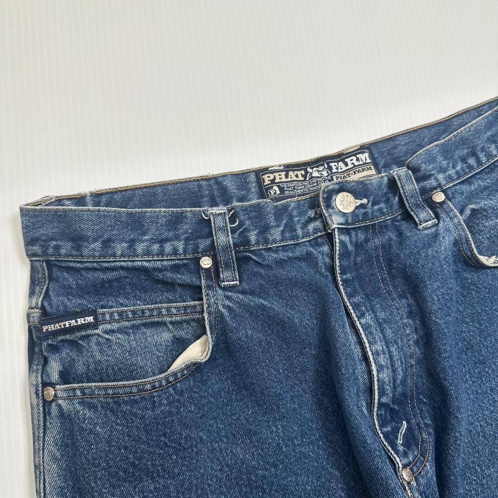 Y2K Phat Farm Wide Leg Denim 34