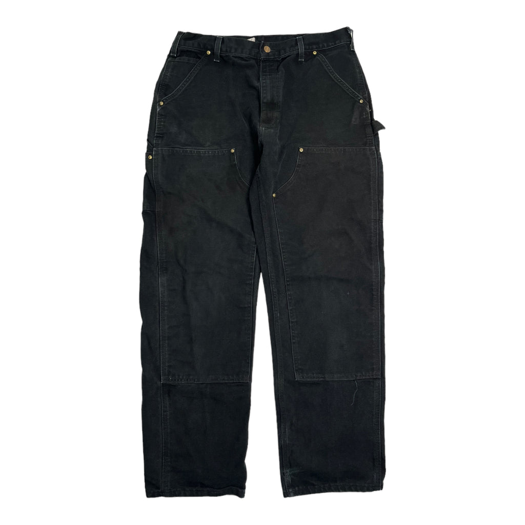 Vintage Carhartt Black Double Knees 33