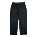 Vintage Carhartt Black Double Knees 33
