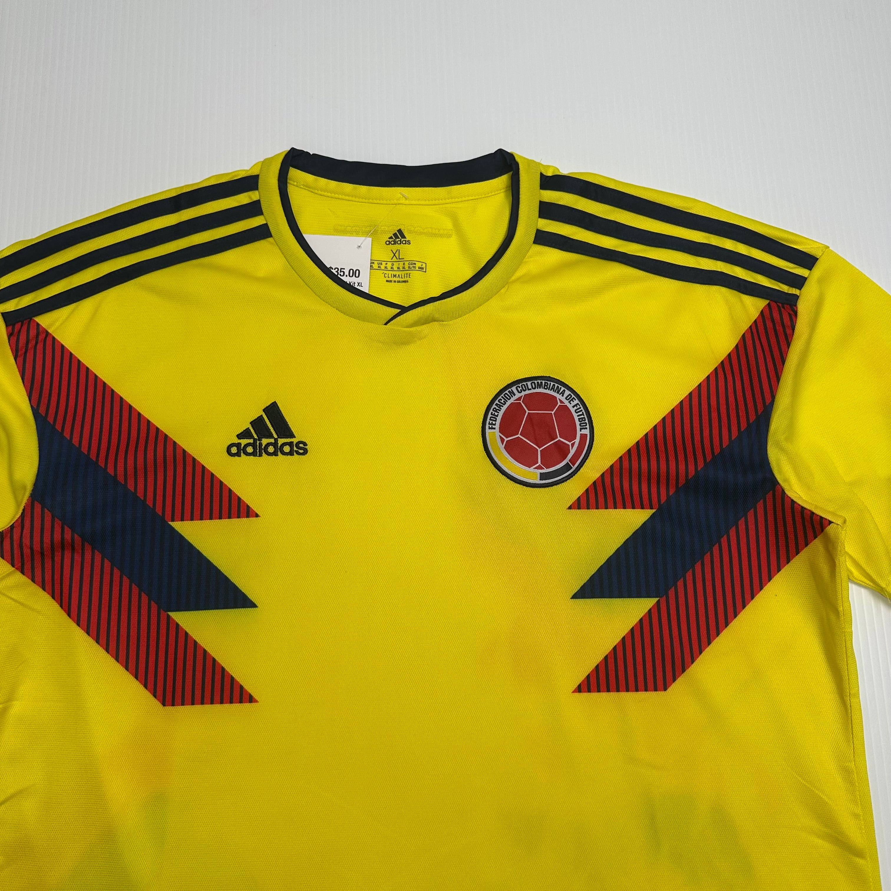 2018 Adidas Colombia Home Kit L
