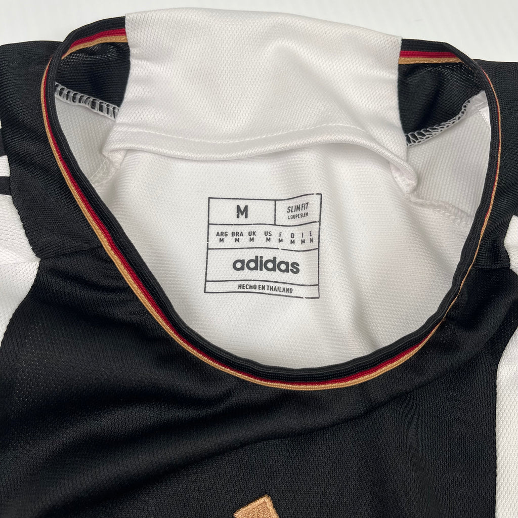 Rework Shirred Adidas Germany Home Jersey Women's M