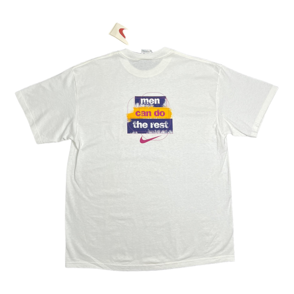 90s Deadstock Nike “Women Can Do Everything” Tee L
