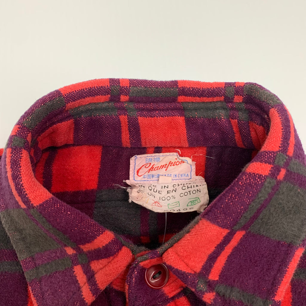 Vintage Champion Heavy Flannel L